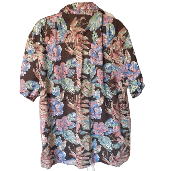 Bixby Multicolor Floral Men's Shirt.size 3XL. - Picture 2 of 7